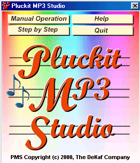Pluckit MP3 Studio (PMS)