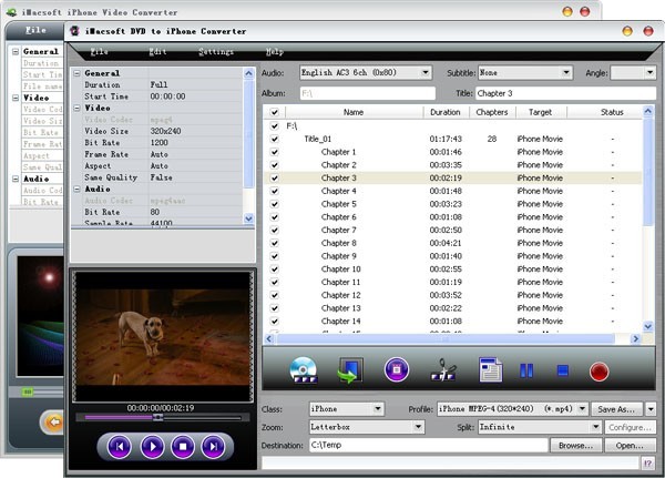 iMacsoft DVD to iPhone Suite