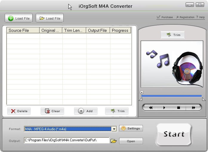 iOrgSoft M4A Converter