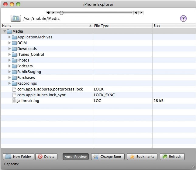 iPhone Explorer for Mac