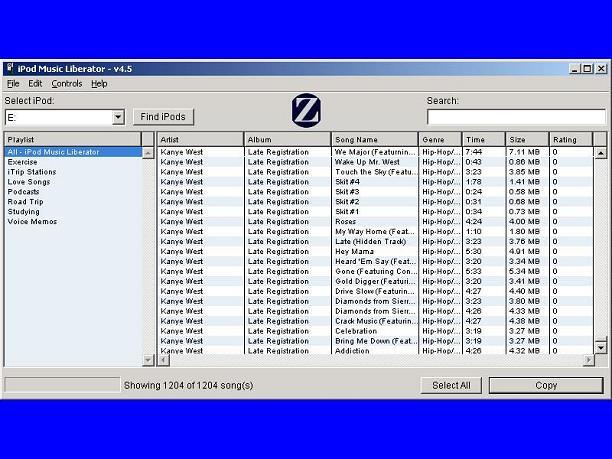 iPod Music Liberator for Mac OS X 0. Release
