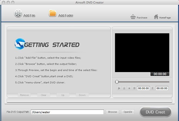 iovSoft DVD Creator for Mac