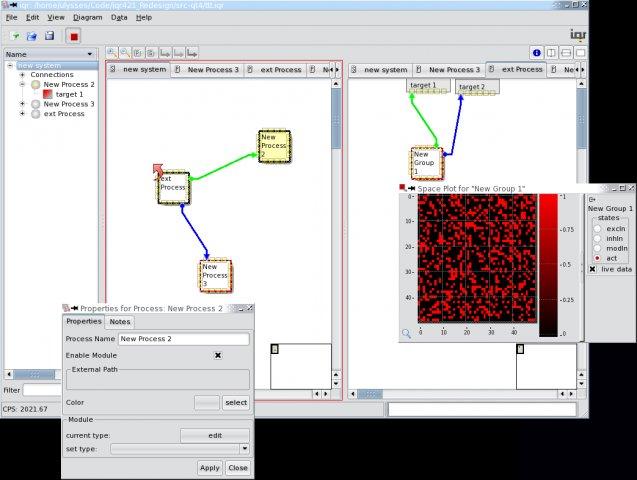 iqr large-scale neural systems simulator