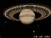 Planet Saturn 3D Screensaver
