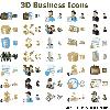 3D Business Icons for Bada