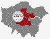 Locator Map of the London Boroughs